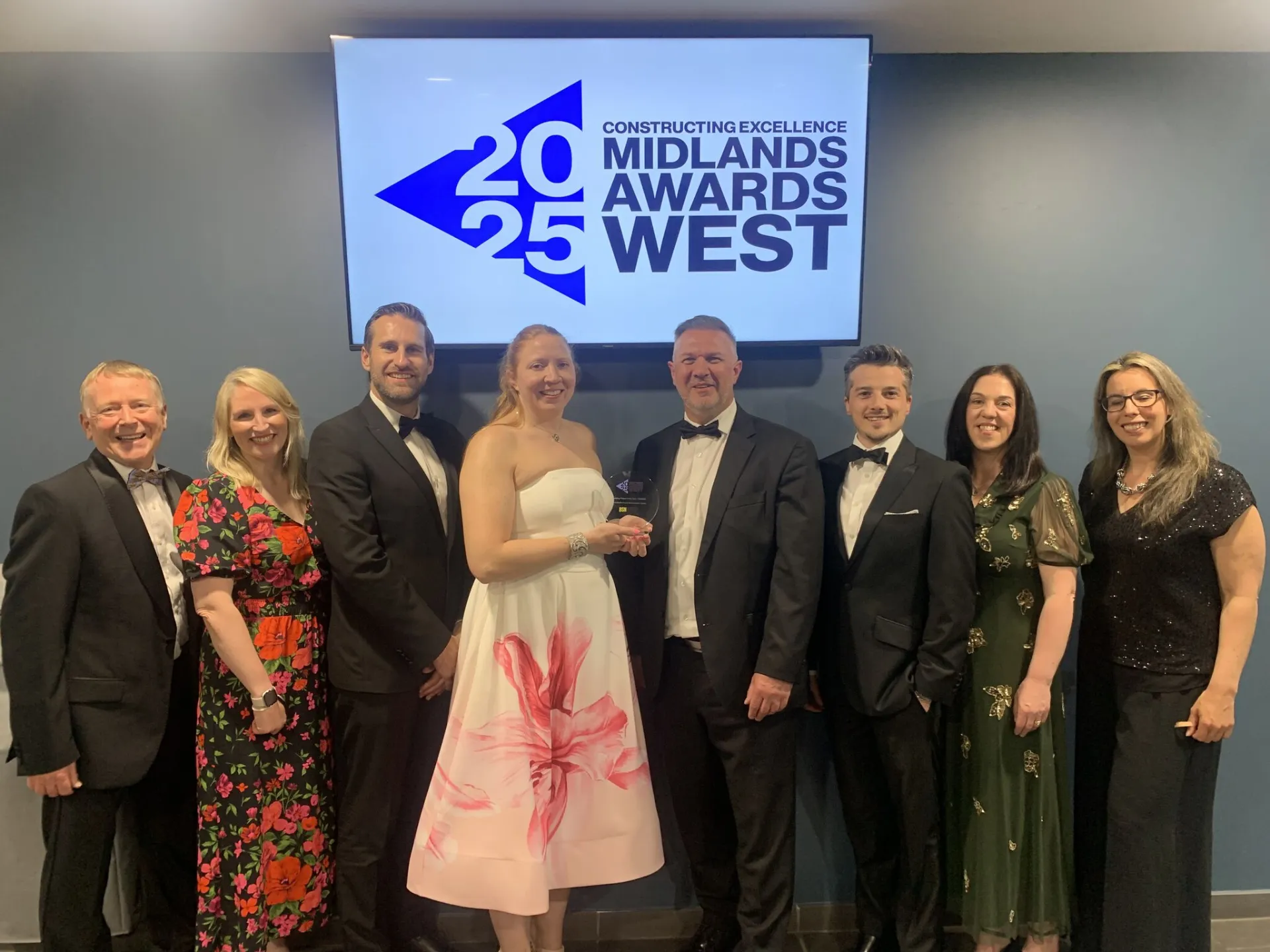 Woodland House was named Project of the Year 2025 at the Constructing Excellence Midlands Awards