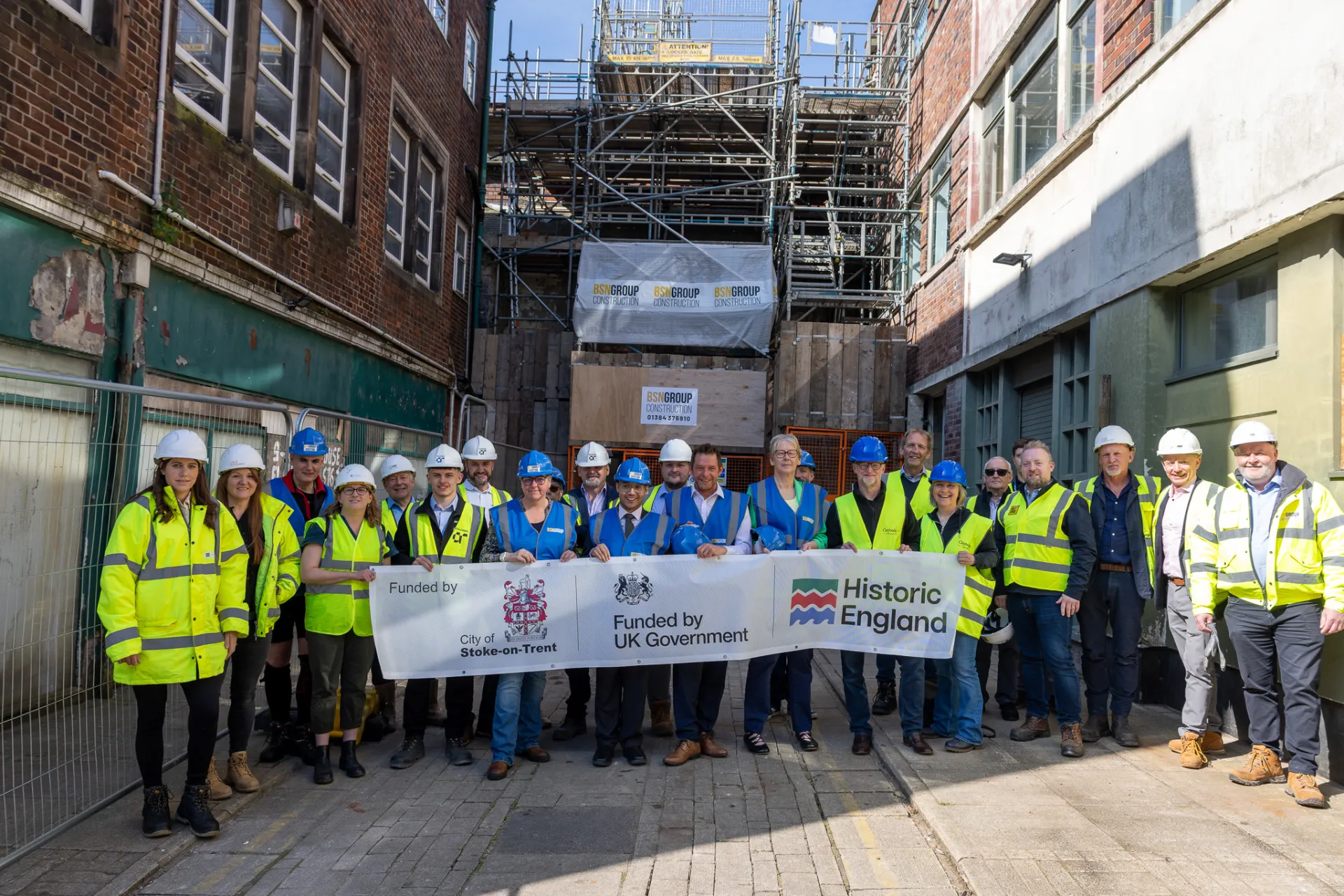 BSN Hosts Launch of Burslem Market Project in Stoke-on-Trent