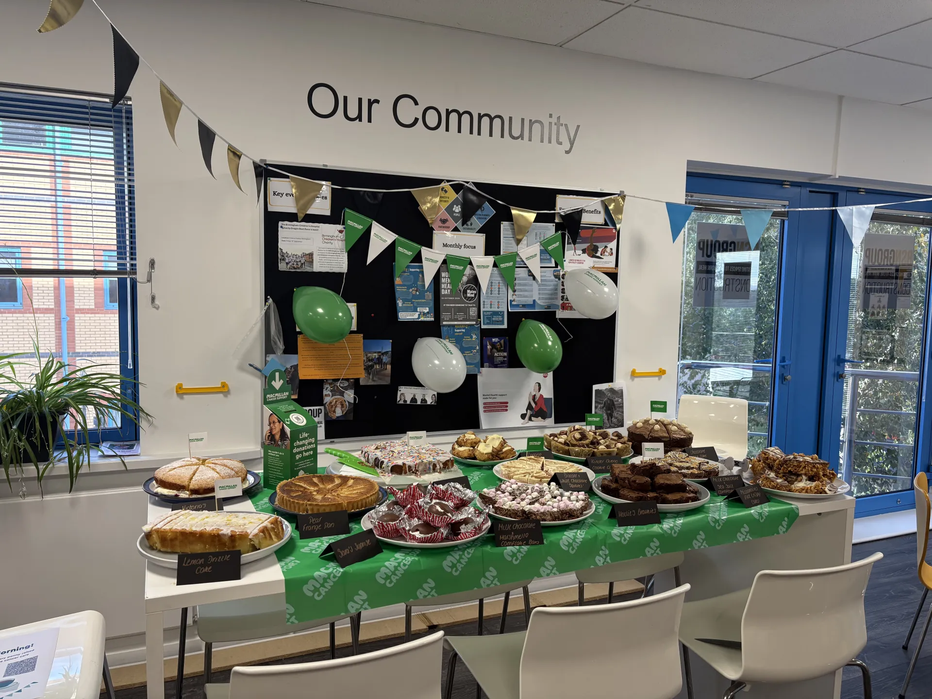 BSN Group Raises £140 for Macmillan Cancer Support at Charity Coffee Morning